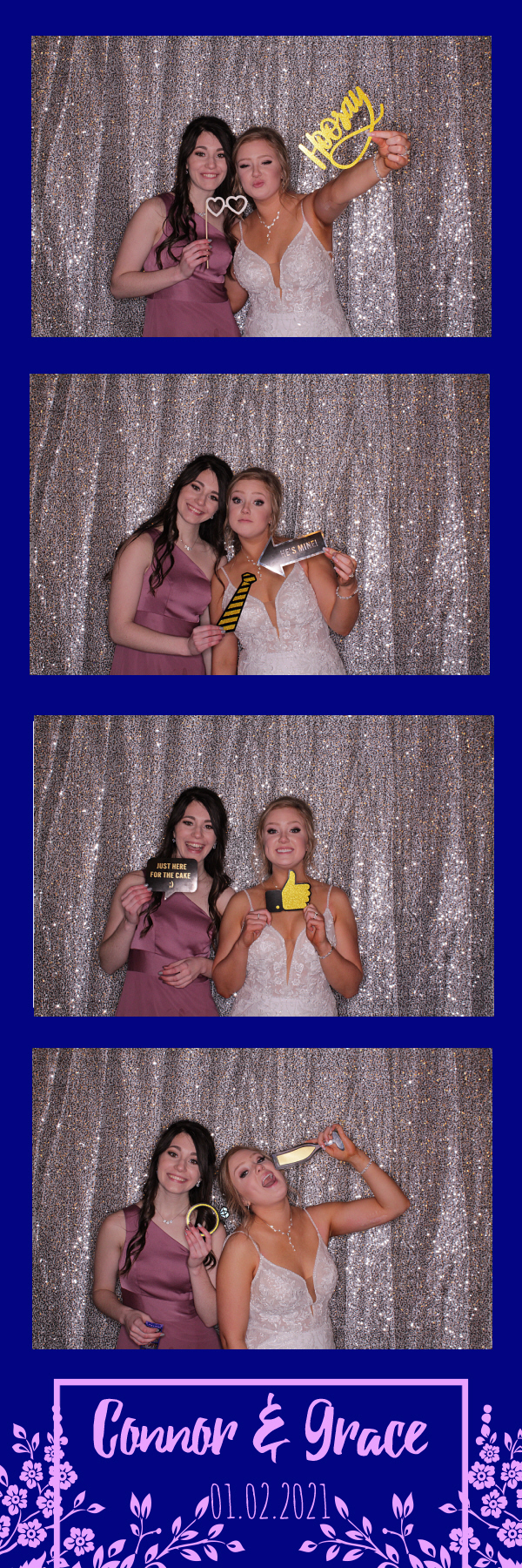 The May Wedding | View more photos from the event at gallery.photoboothbillings.com/u/PhotoBoothBillings/The-May-Wedding